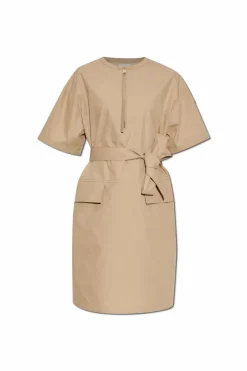 Moncler beige Dress with pockets