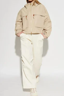Moncler beige Jacket Sauvan