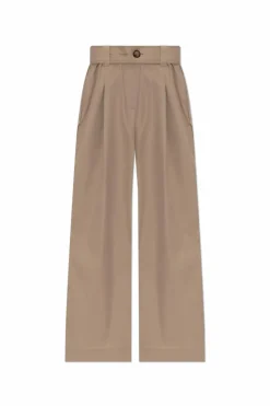 Moncler beige Pants with wide legs