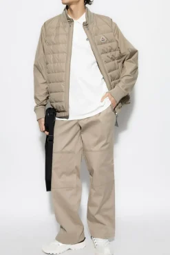 Moncler beige Pants with logo