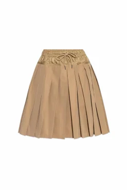 Moncler beige Pleated skirt