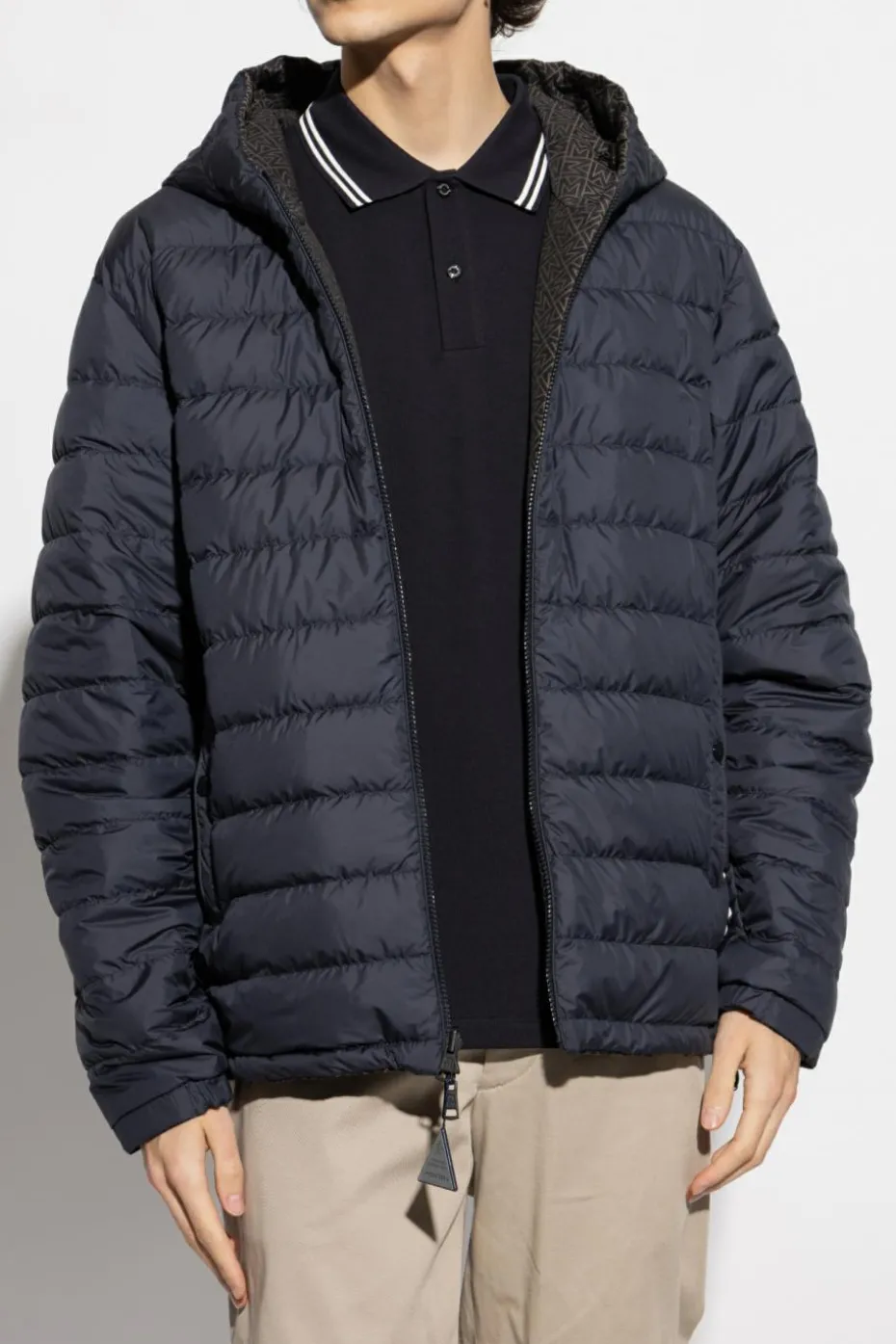 Moncler beige Reversible jacket Guery