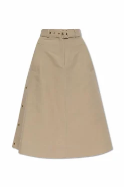Moncler beige Skirt with belt
