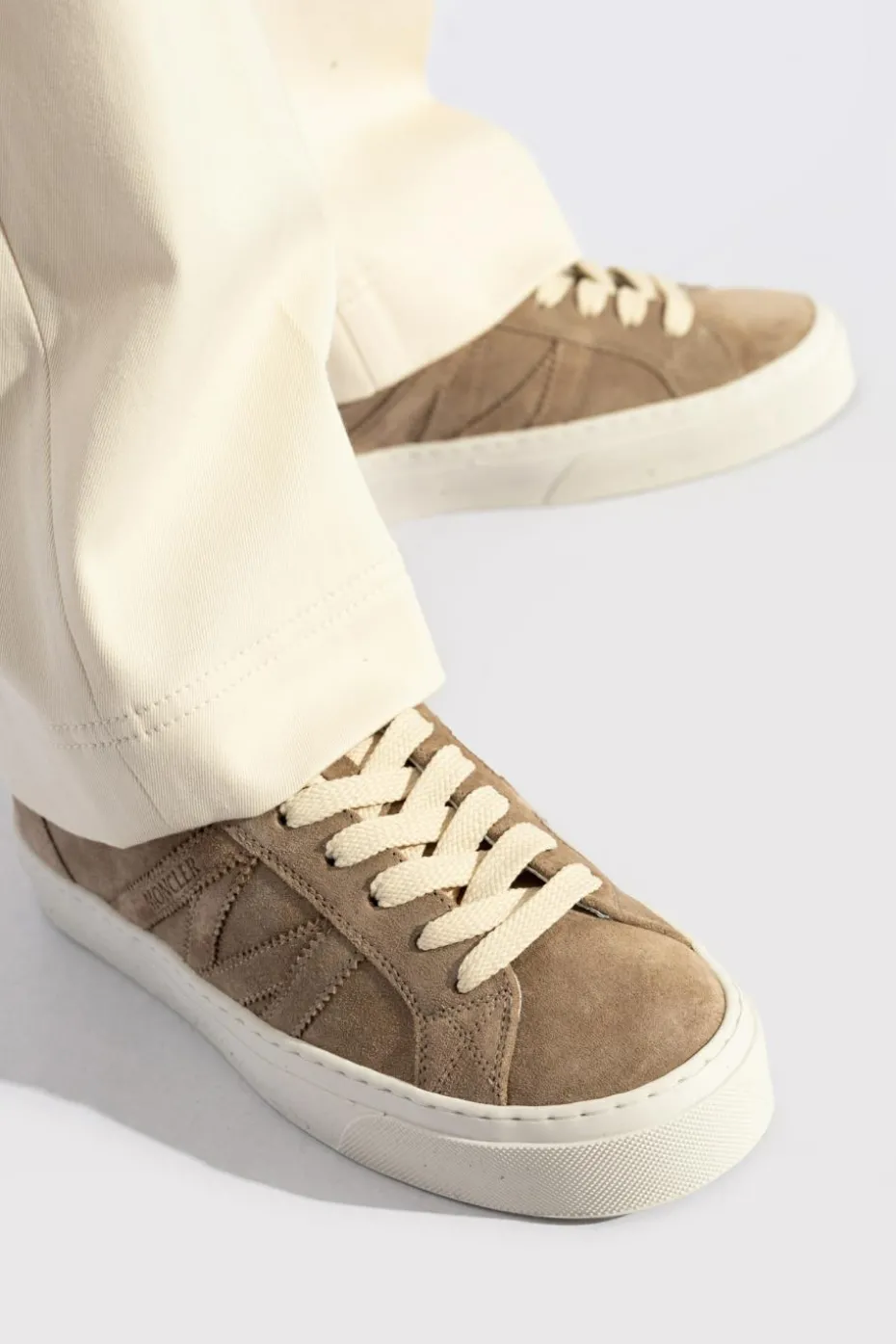 Moncler beige Sneakers Monaco2