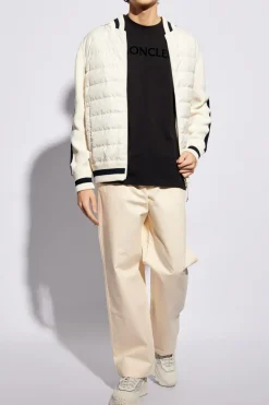 Moncler beige ‘Sportivo’ trousers