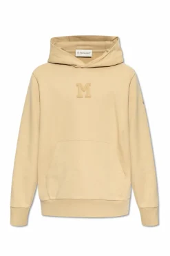 Moncler beige Sweatshirt with logo