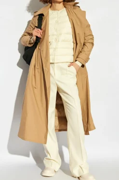 Moncler beige Trench coat 'Barbetane'