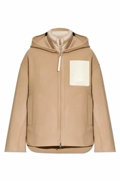 Moncler beige Two-layer jacket Almandine