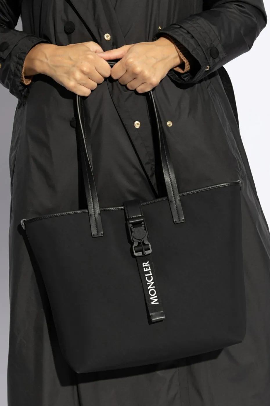 Moncler BLACK Bag Trick type shopper