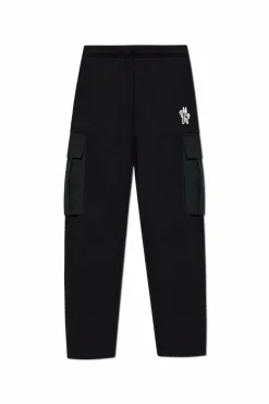 Moncler BLACK cargo style sweatpants