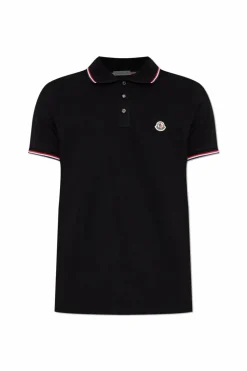 Moncler BLACK Cotton polo