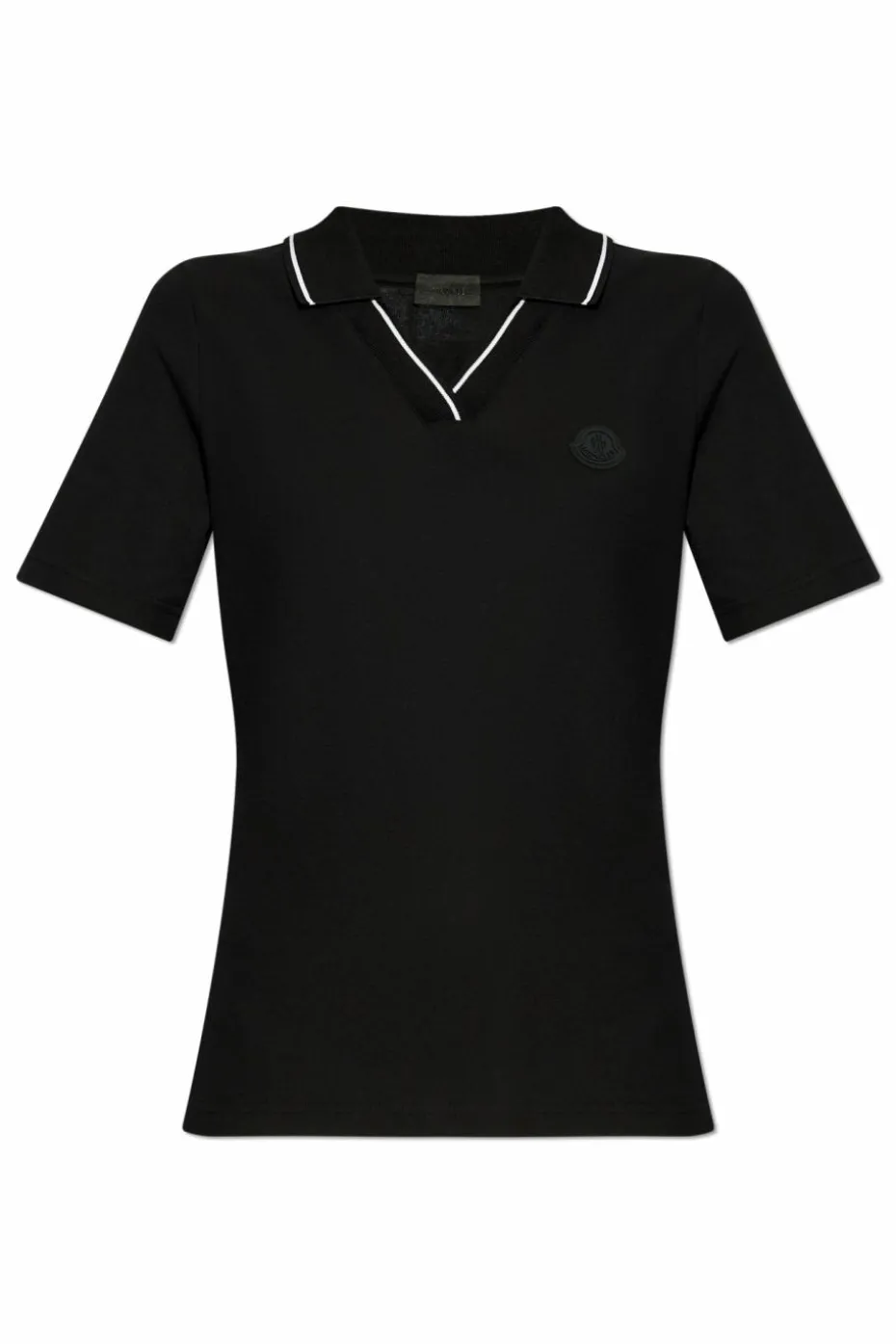 Moncler BLACK Cotton Polo