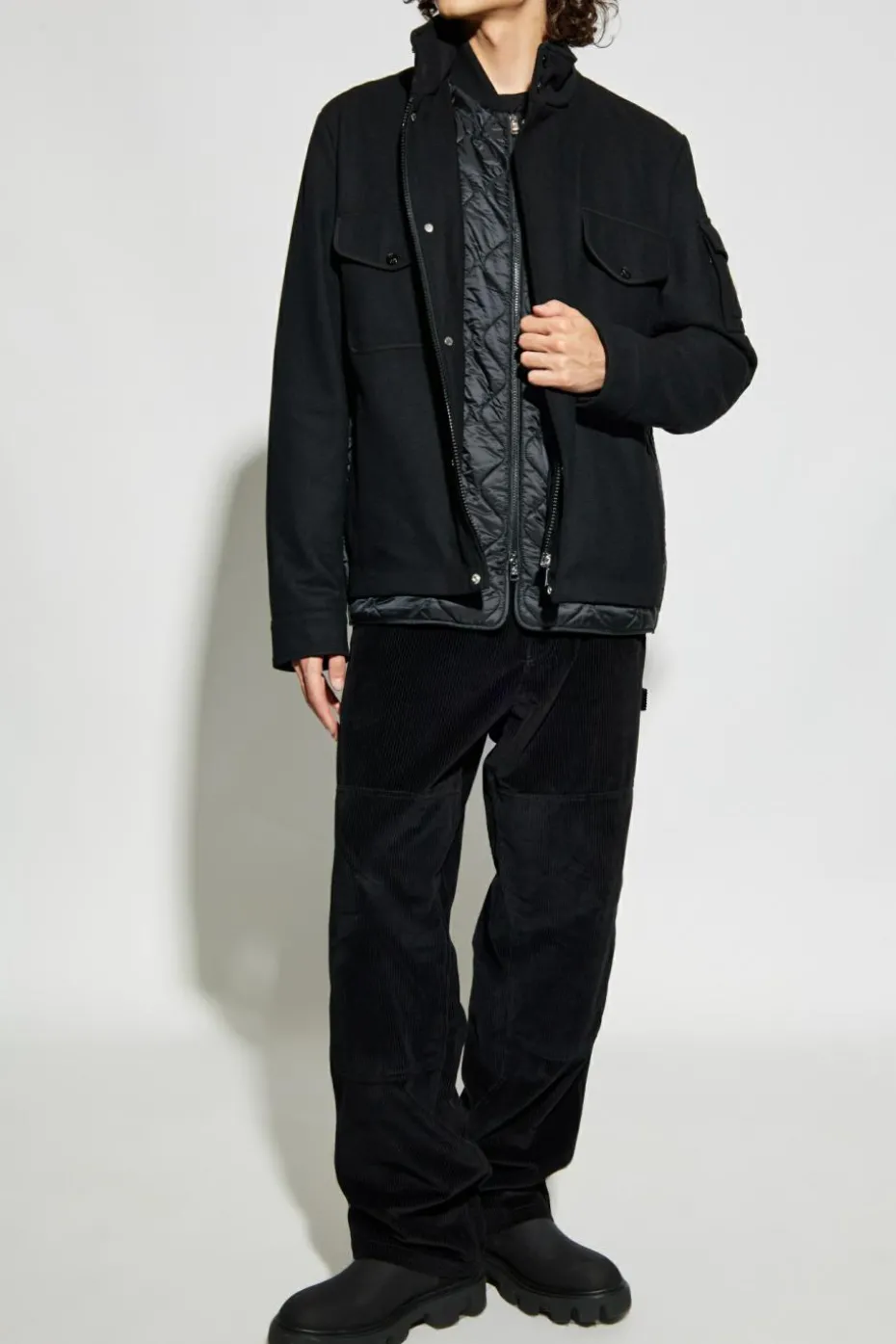 Moncler BLACK Down jacket "Avoine"