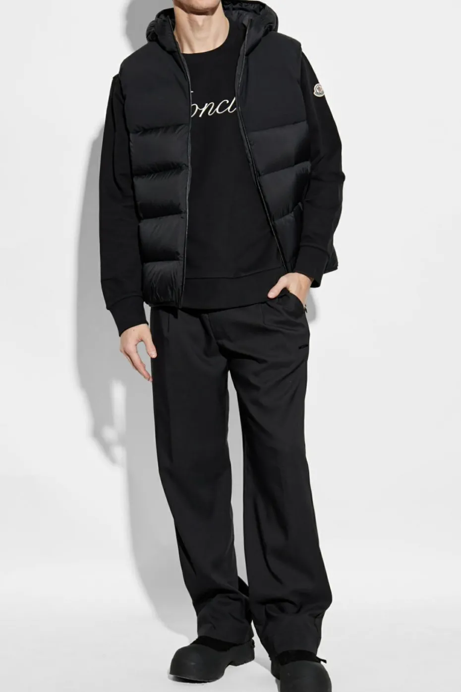 Moncler BLACK Down vest Bresse