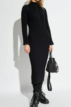 Moncler BLACK Dress Tricot
