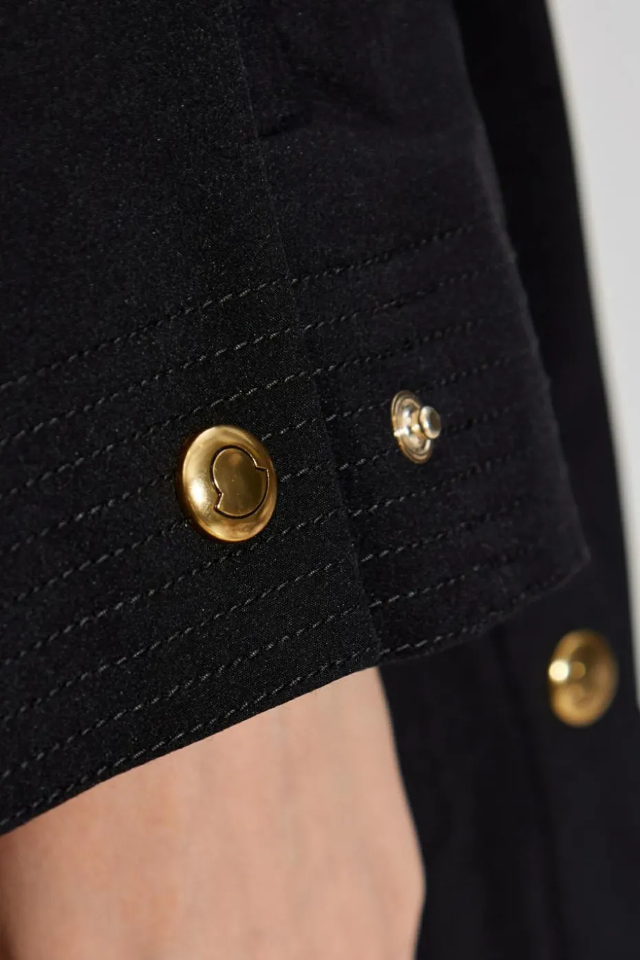 Moncler BLACK Jacket with hood