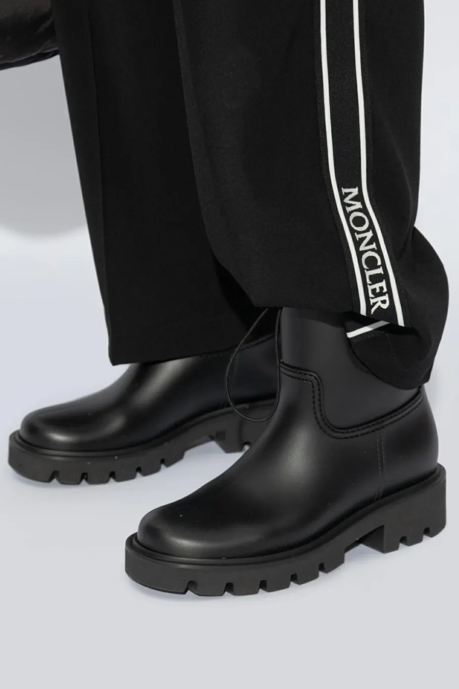 Moncler BLACK Kickstream Wellington Boots