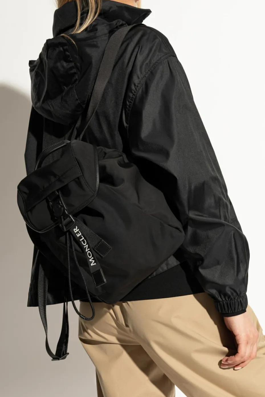 Moncler BLACK Moncler `Trick` Backpack