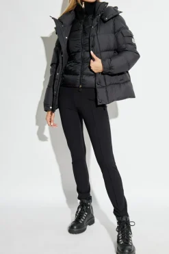Moncler BLACK Pants with pleats