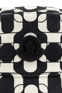 Moncler BLACK Patterned hat