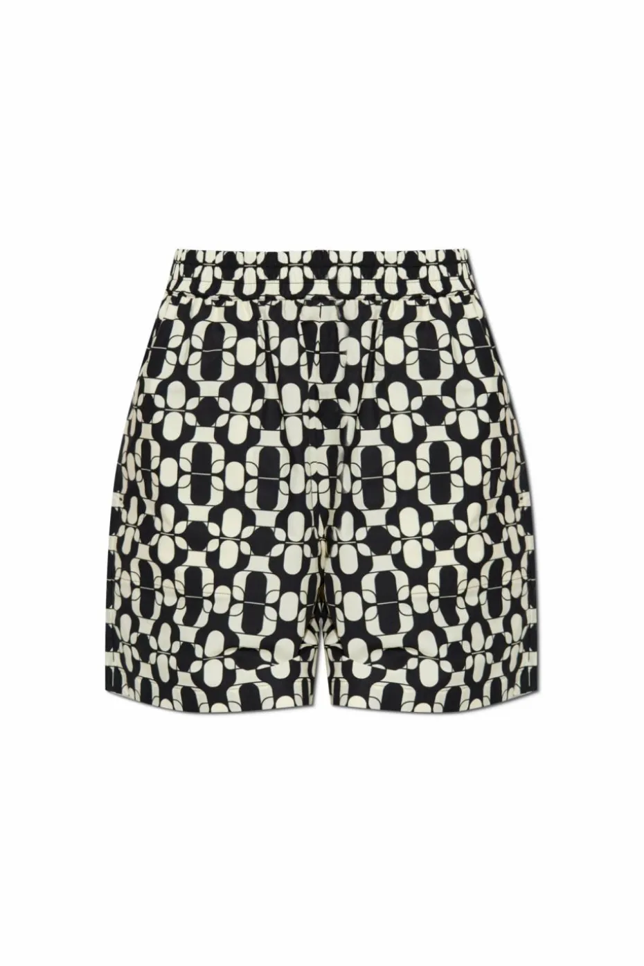 Moncler BLACK Patterned shorts