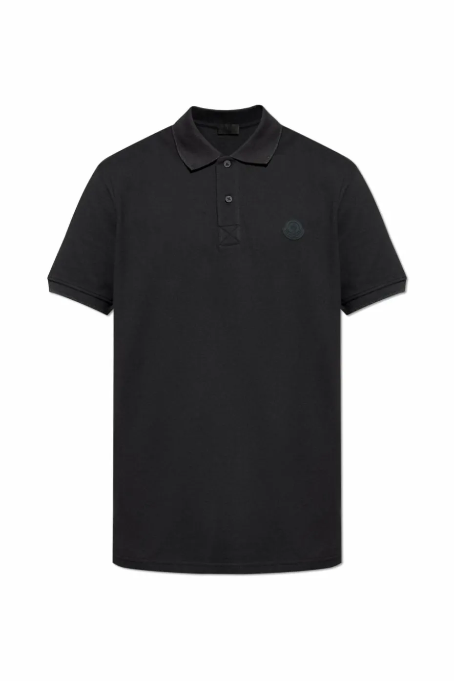 Moncler BLACK Polo with logo