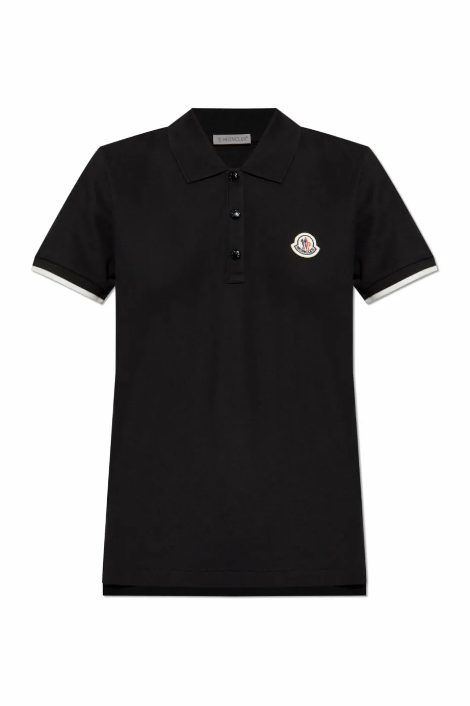Moncler BLACK Polo with logo