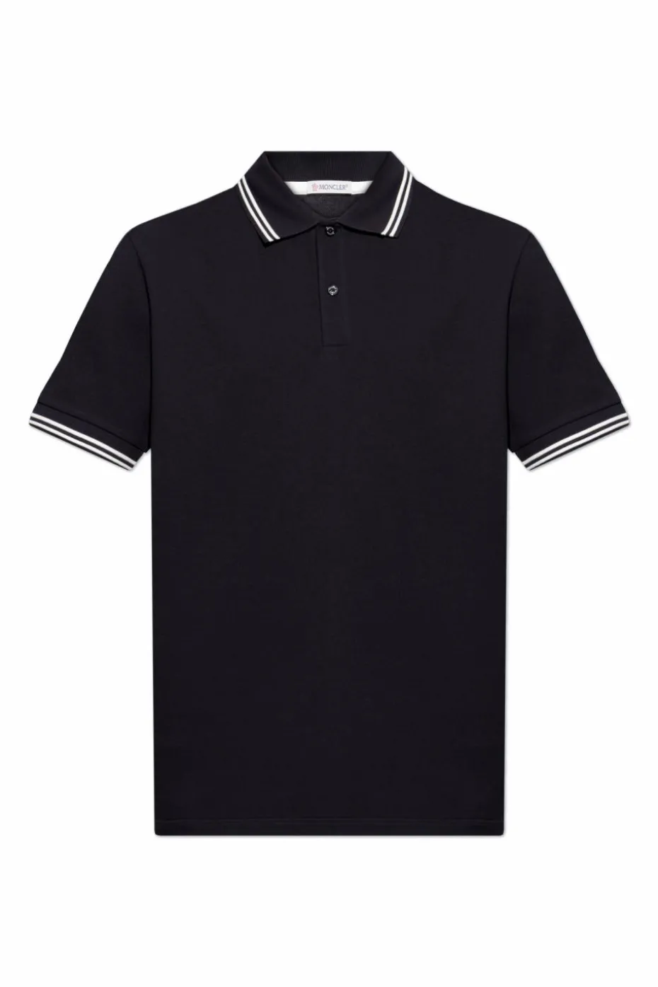 Moncler BLACK Polo with logo