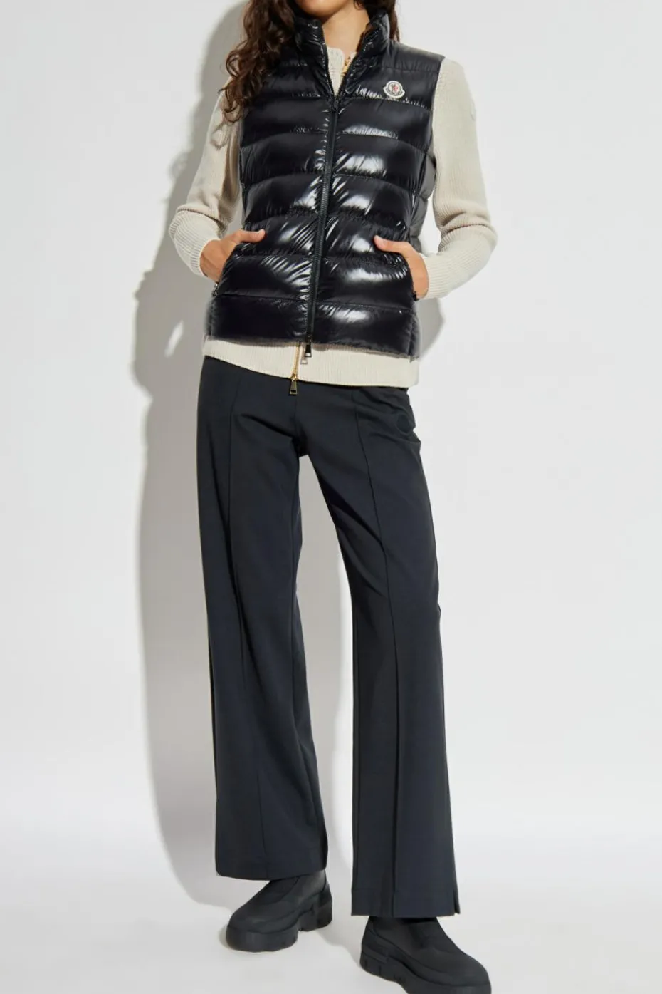 Moncler BLACK Puffer vest "Ghany"