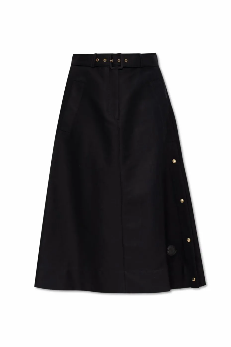Moncler BLACK Skirt with logo