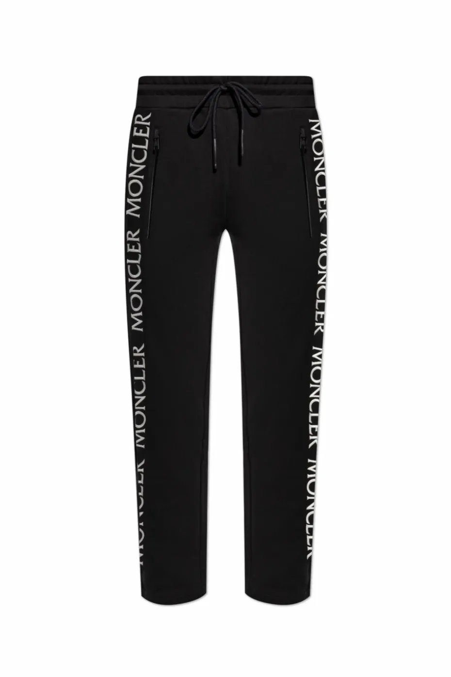 Moncler BLACK Sweatpants with logo