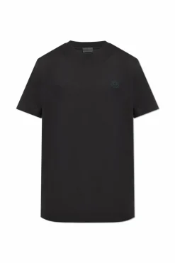 Moncler BLACK T-shirt with logo