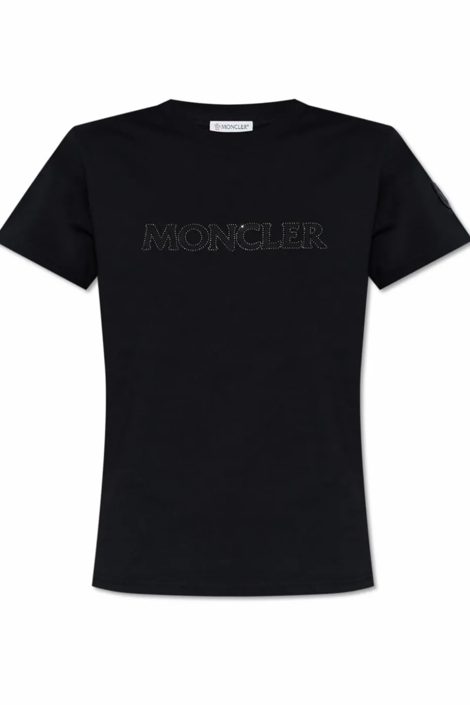 Moncler BLACK T-shirt with logo