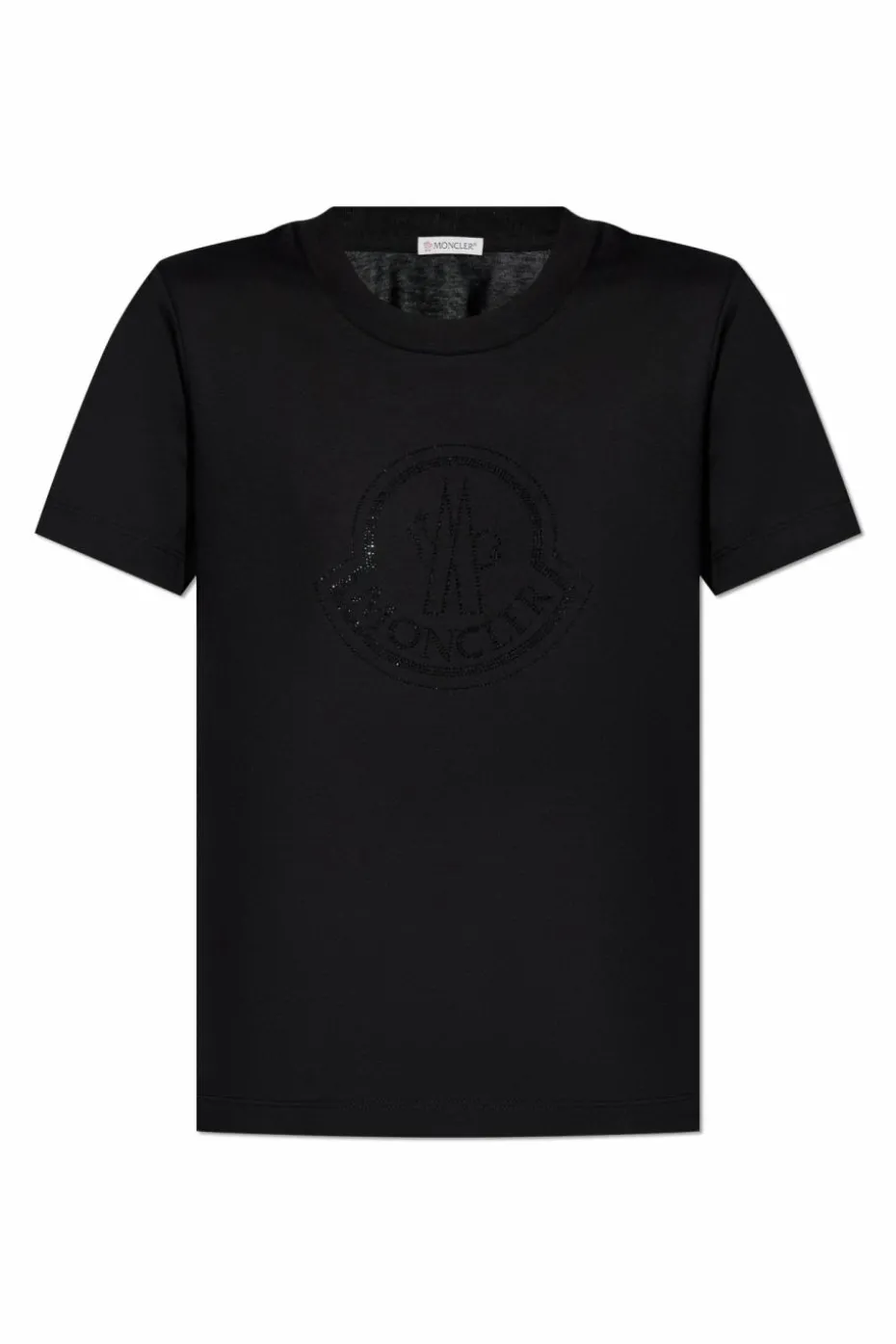 Moncler BLACK T-shirt with logo