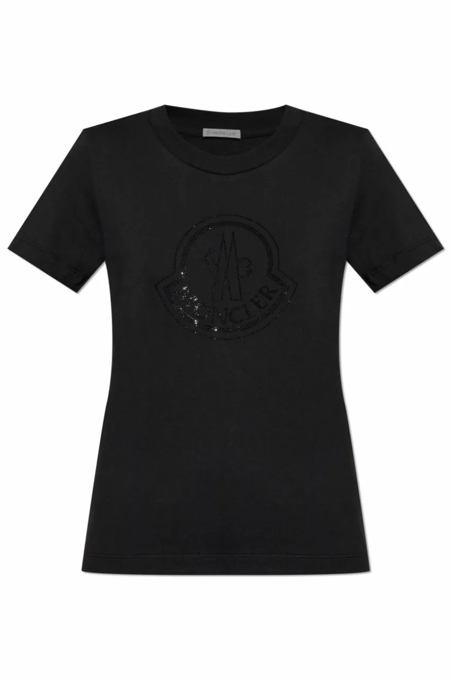 Moncler BLACK T-shirt with logo