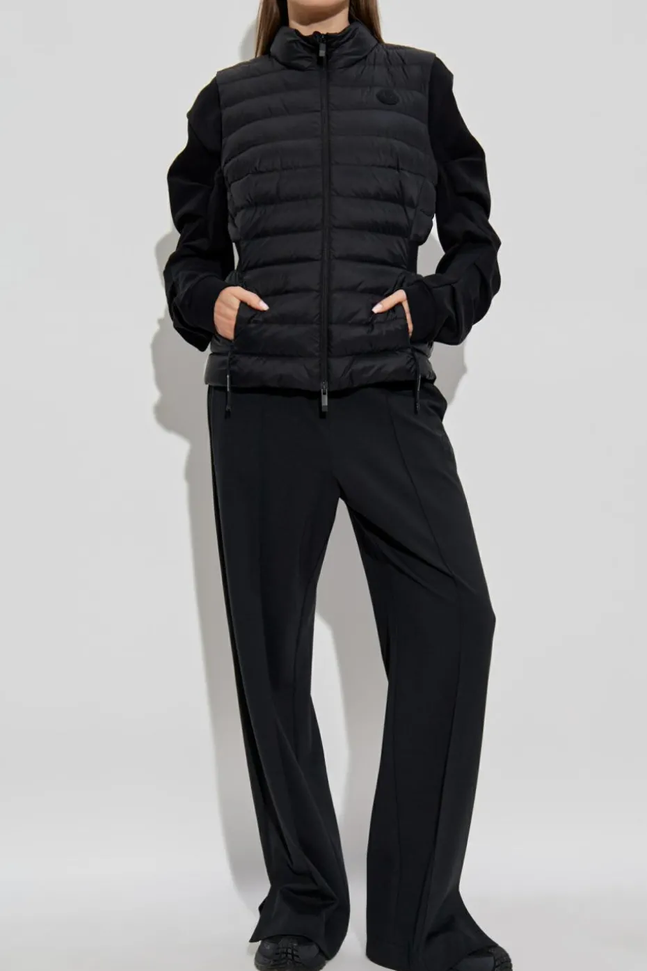 Moncler BLACK "Valmarie" down vest