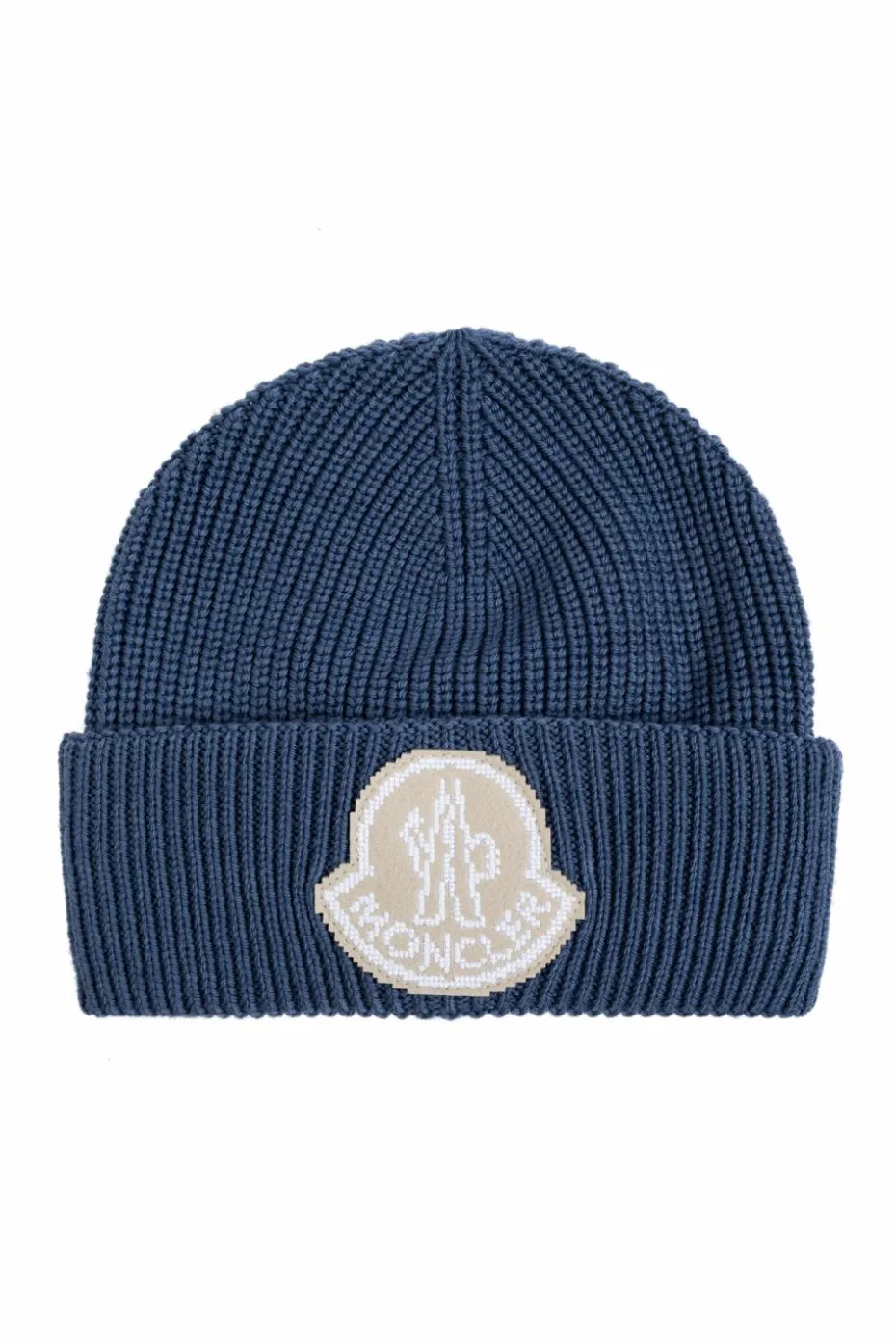 Moncler BLUE Cap with logo patch