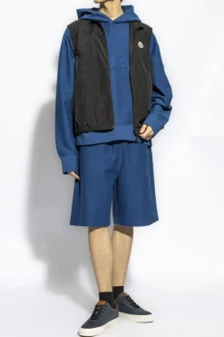 Moncler BLUE Cotton shorts