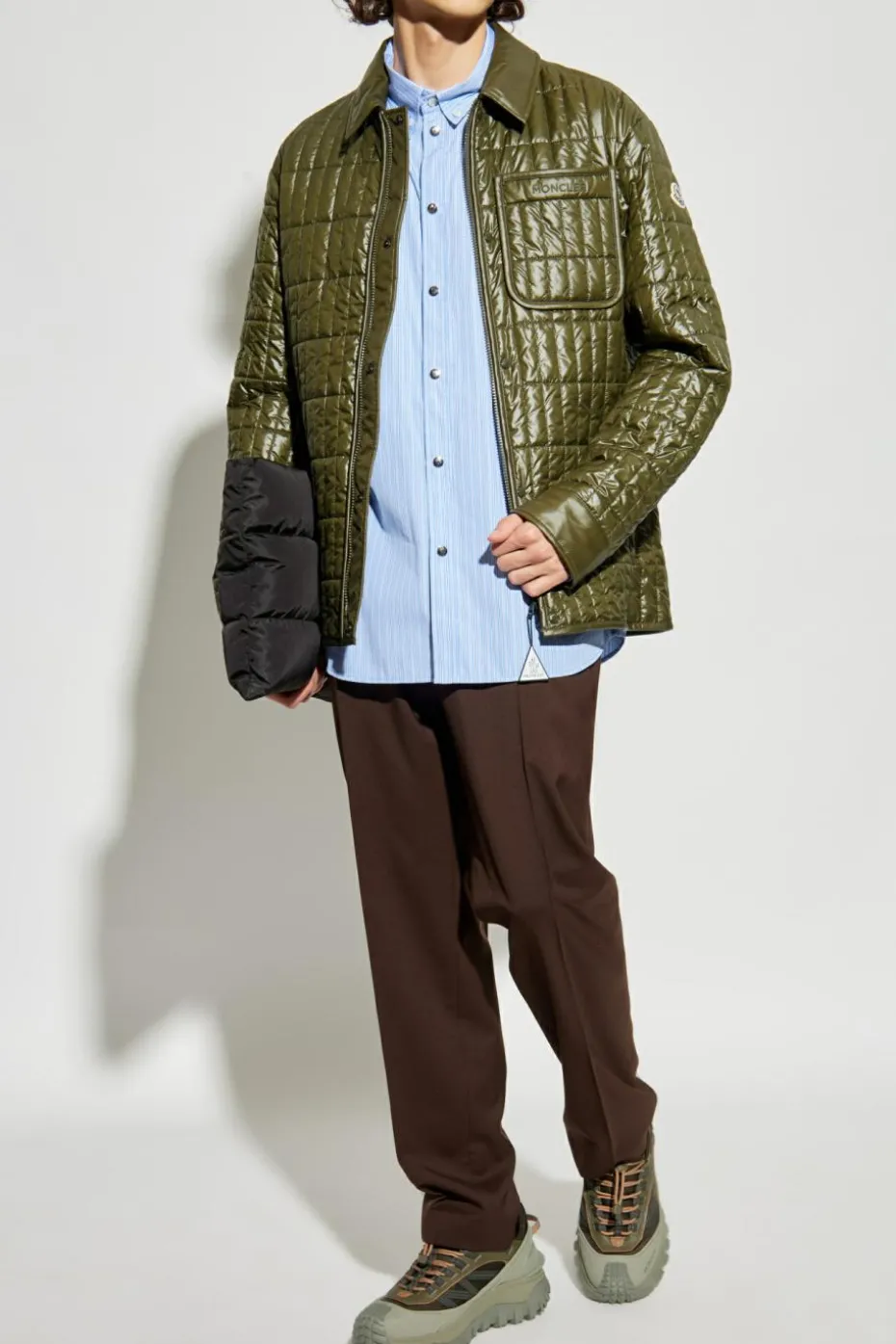 Moncler BLUE Jacket `Camicia`