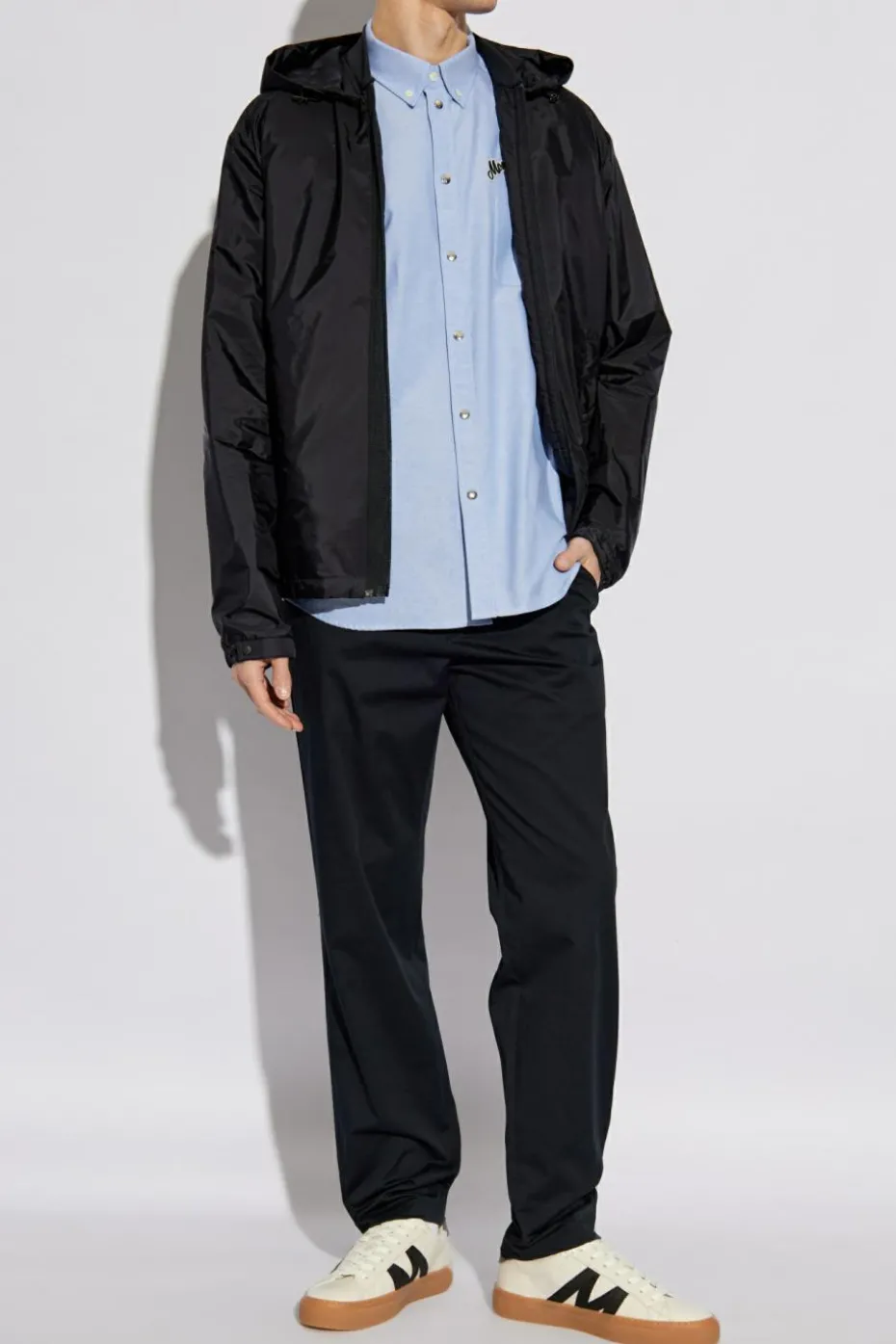 Moncler BLUE Shirt with pocket
