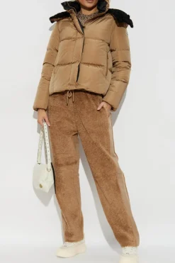 Moncler BROWN Down jacket "Castelnou"