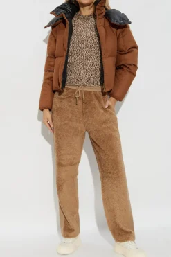 Moncler BROWN Down jacket ‘Paterne`