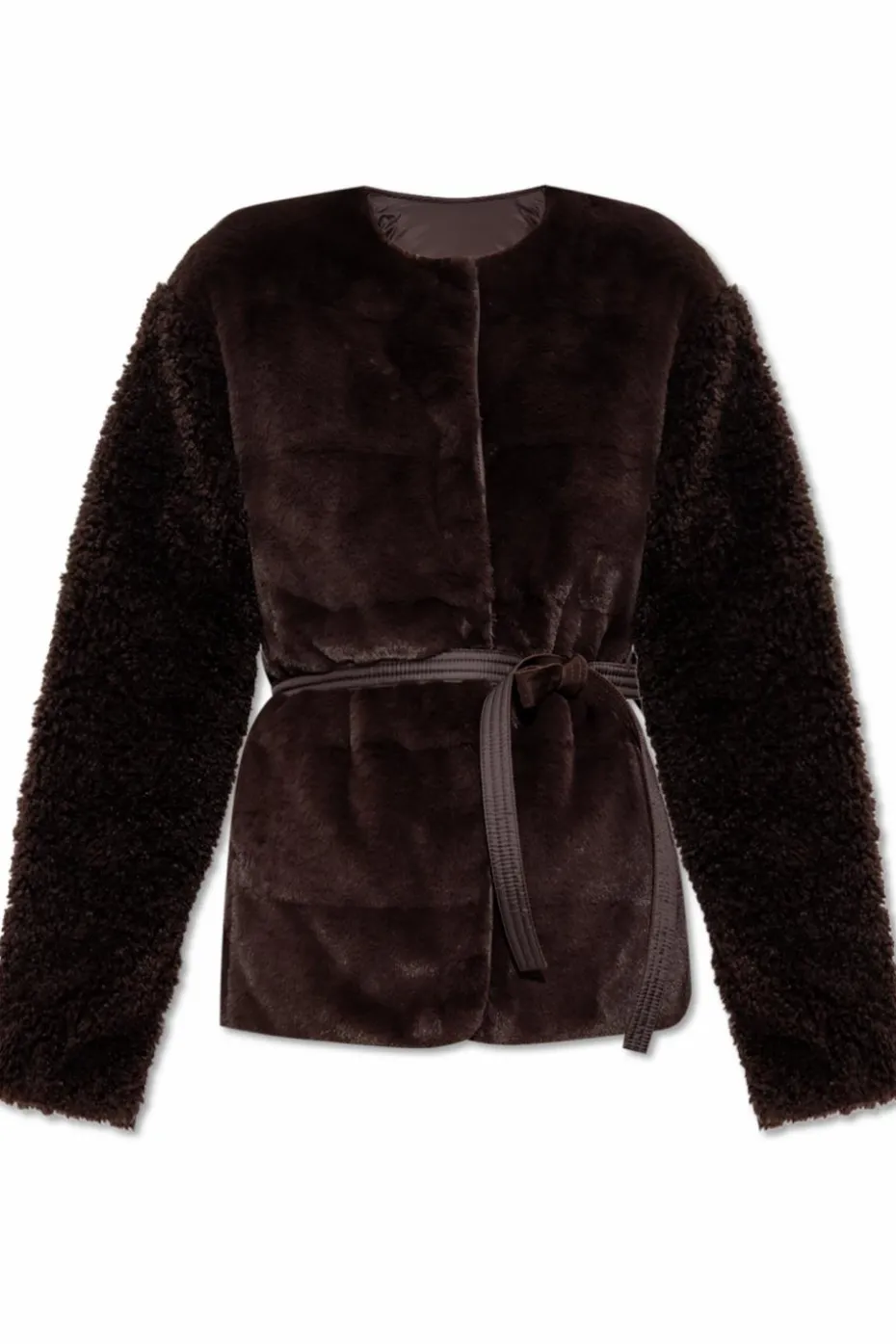Moncler BROWN Down jacket `Jouilatt`