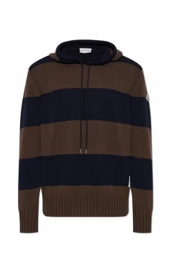 Moncler BROWN Hooded sweater