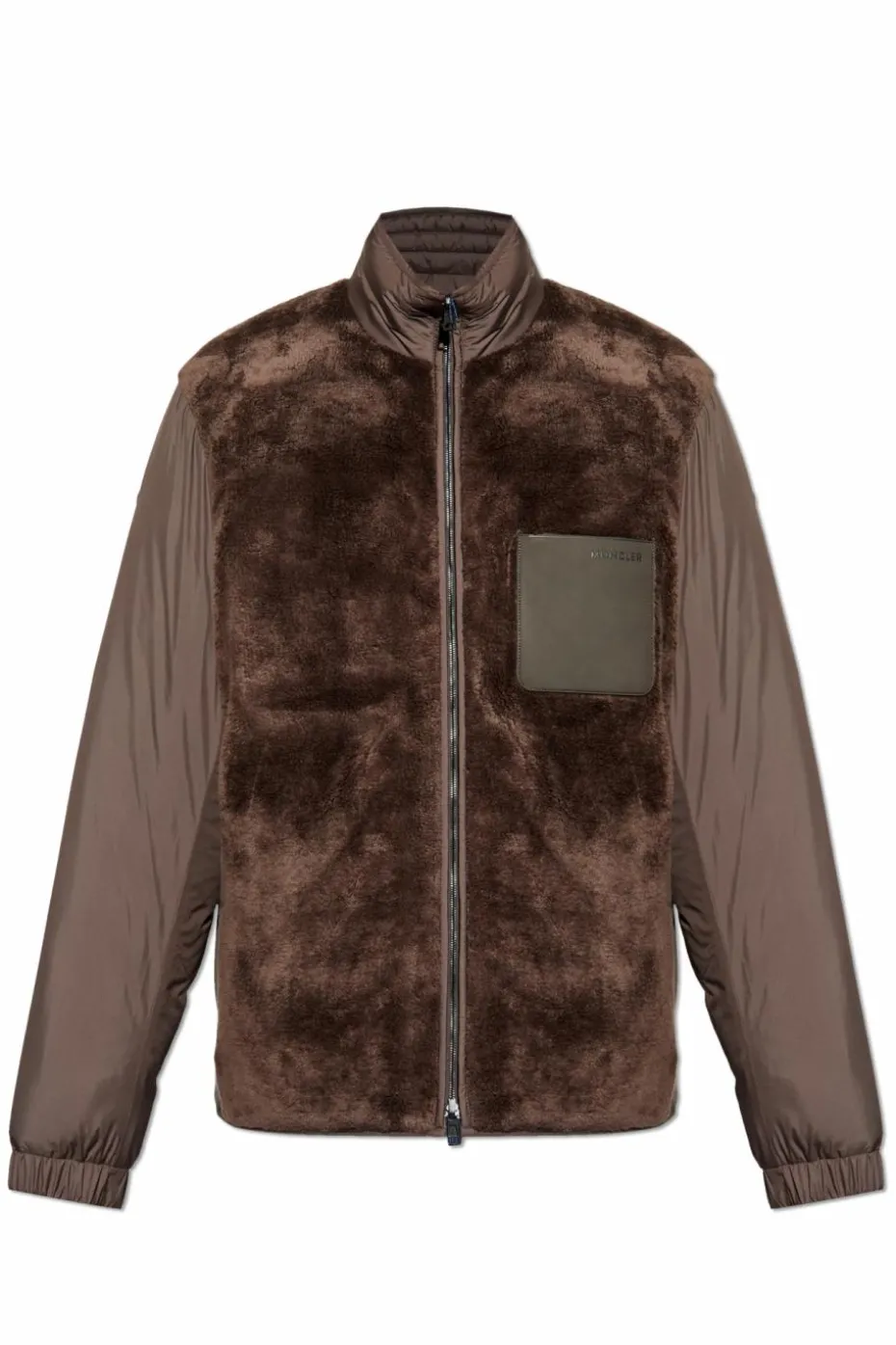 Moncler BROWN Reversible Jacket `Livra`