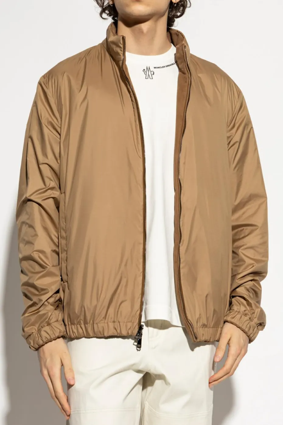 Moncler BROWN Reversible jacket Turbat
