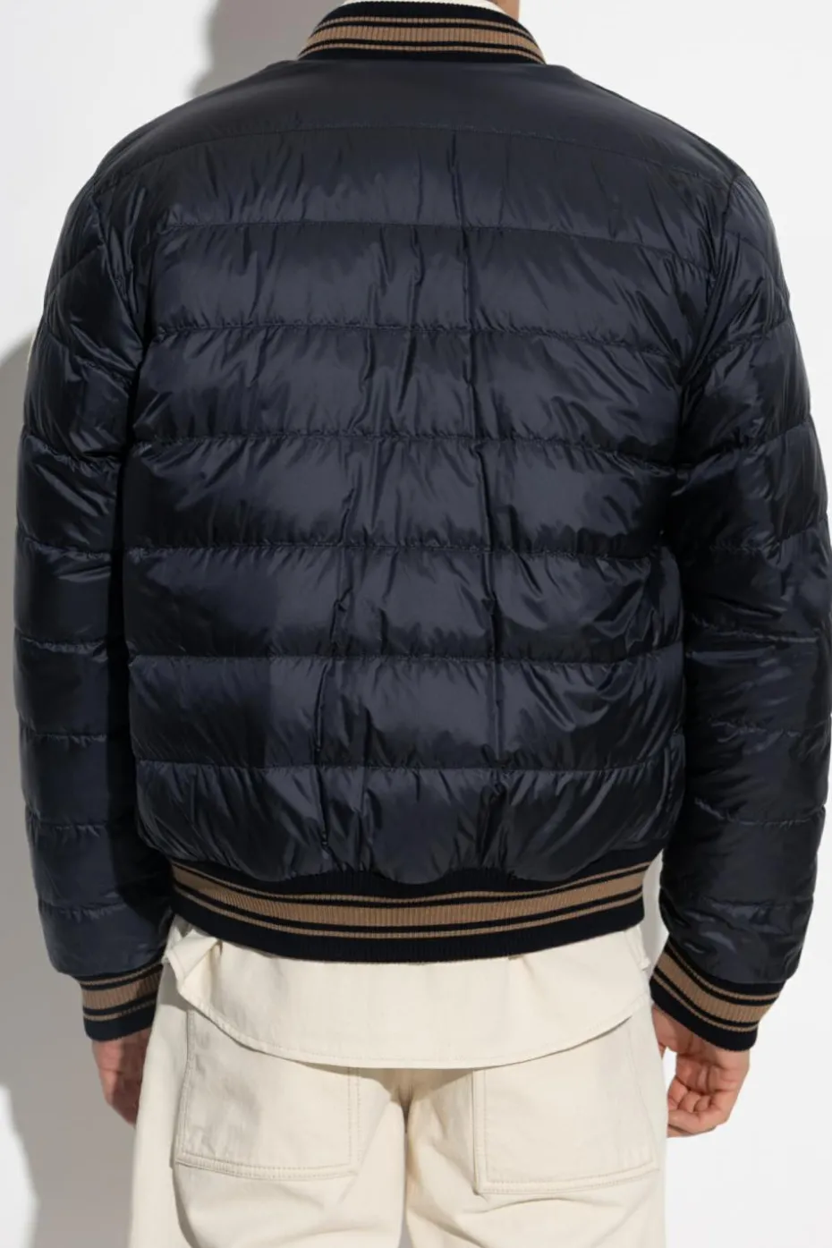 Moncler BROWN Reversible down jacket