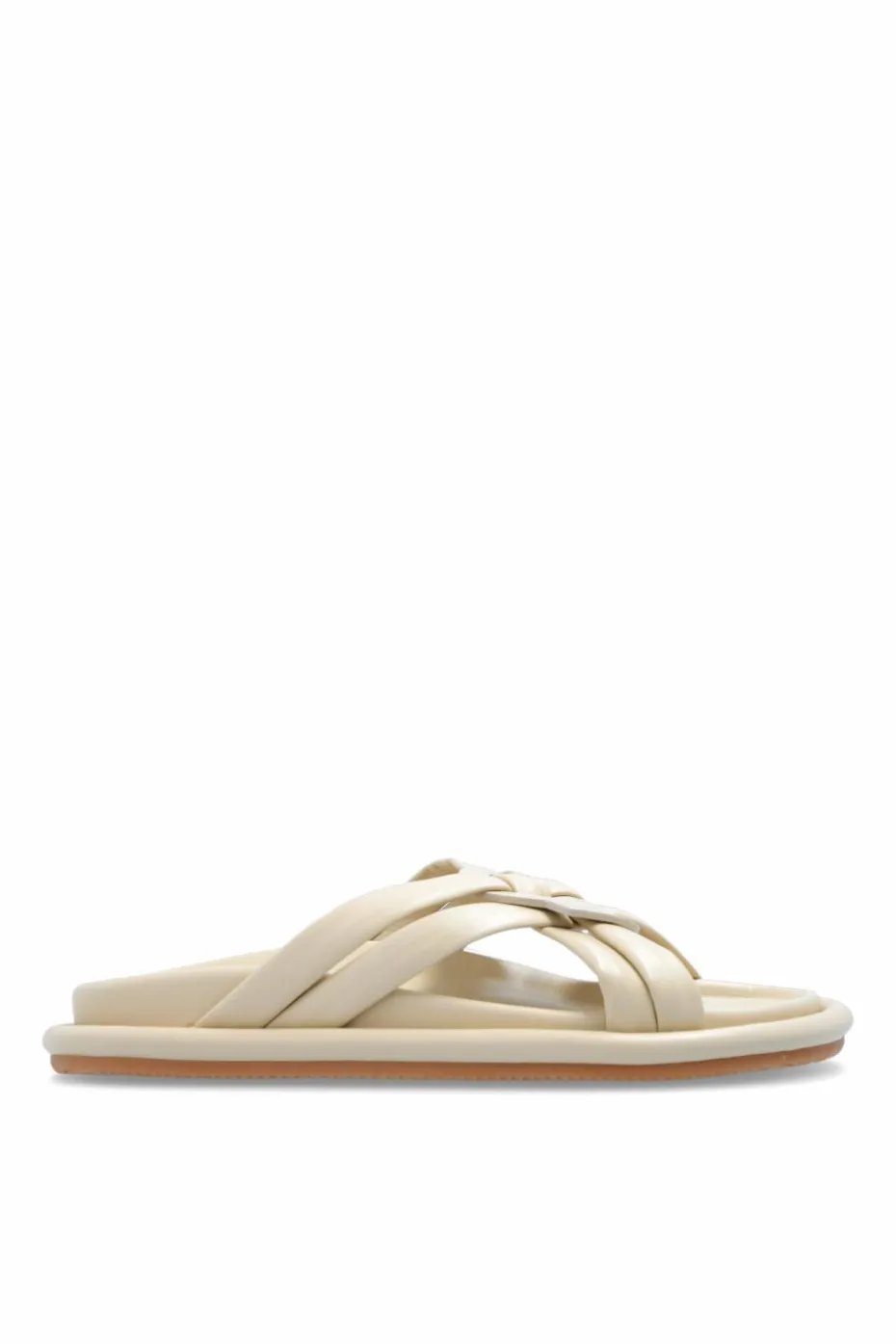 Moncler cream ‘Bell’ Slides