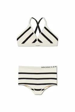 Moncler cream Bra and Panties
