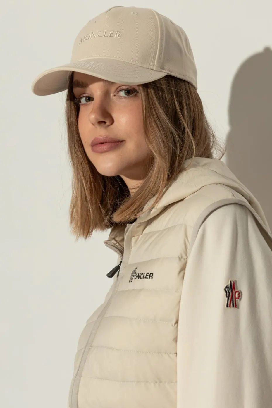 Moncler cream Cap
